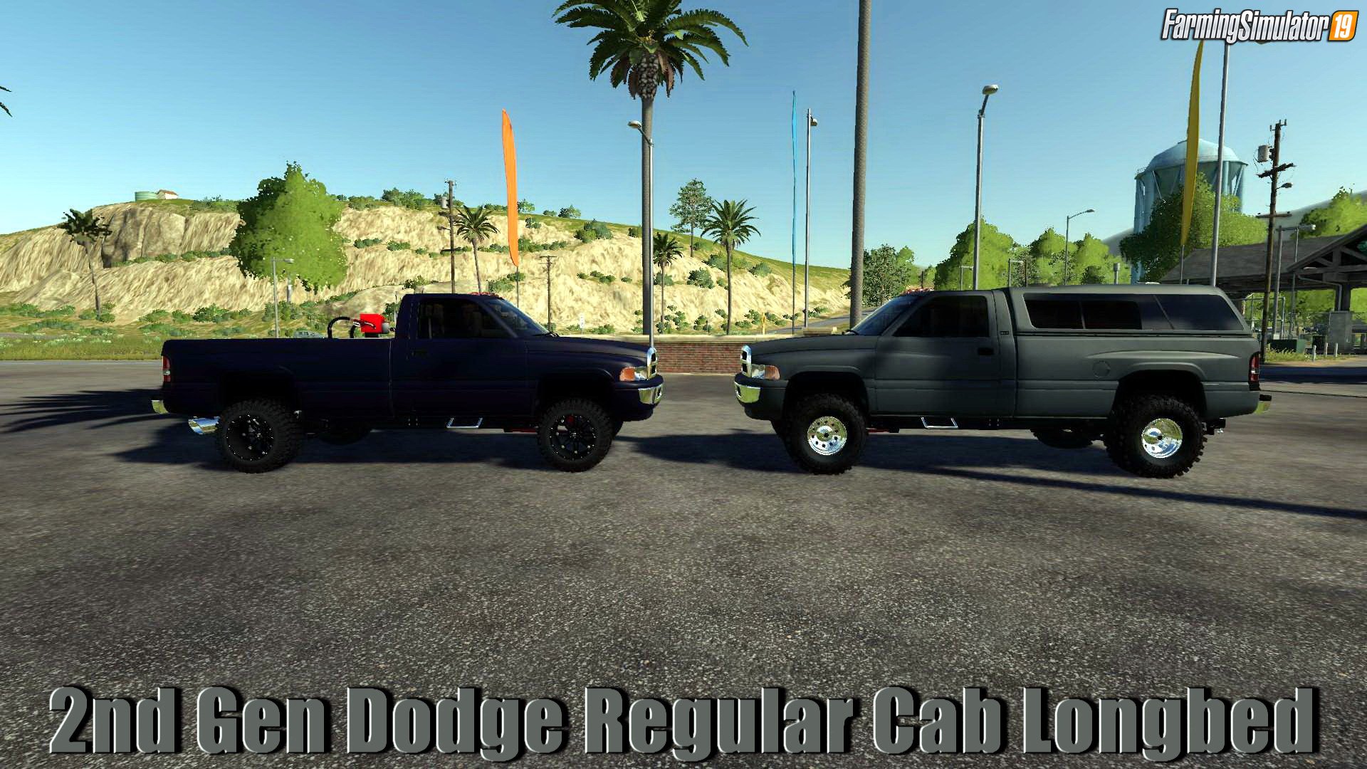 2nd Gen Dodge Regular Cab Longbed v1.0 for FS19