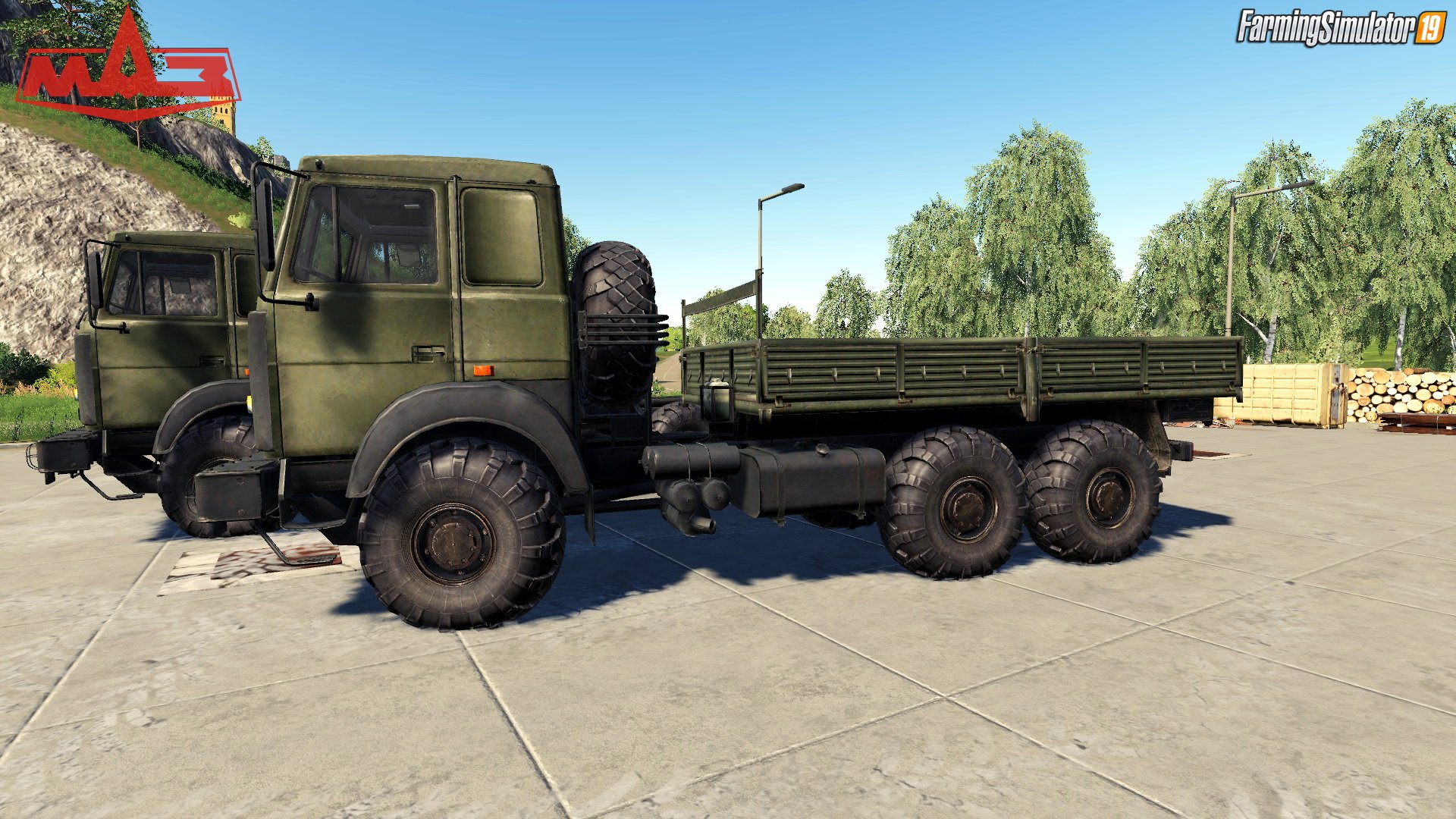 Pack MAZ-63172 (Маз-63172) v1.0 for FS19