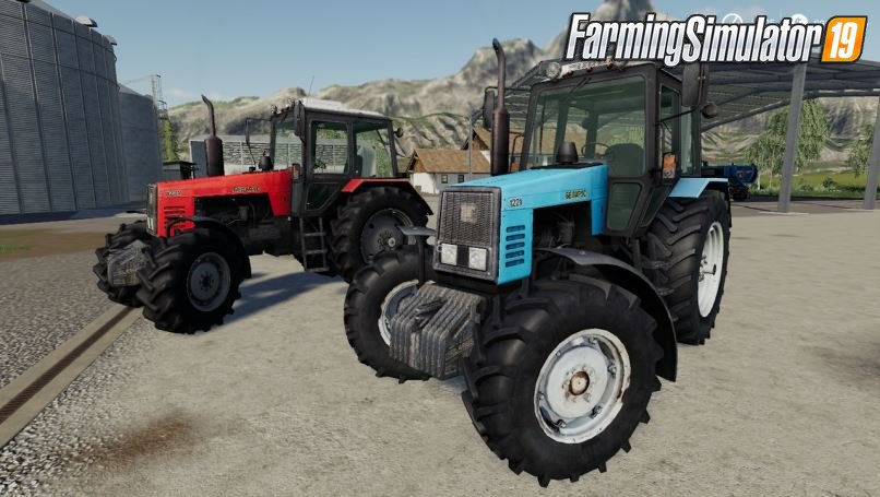 Pack Tractors Belarus MTZ-1221 v1.0.0.3 for FS19