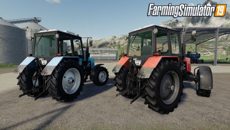 Pack Tractors Belarus MTZ-1221 v1.0.0.3 for FS19