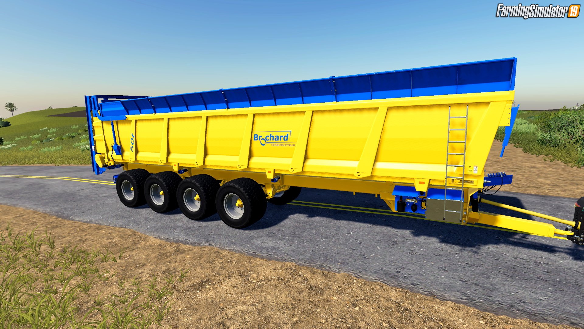 Trailer Brochard EV 2200 v1.0 by GIANTS Software for FS19