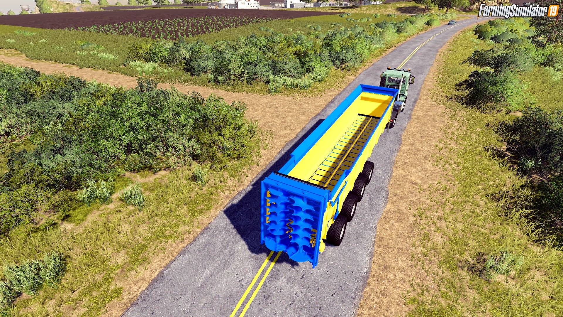 Trailer Brochard EV 2200 v1.0 by GIANTS Software for FS19