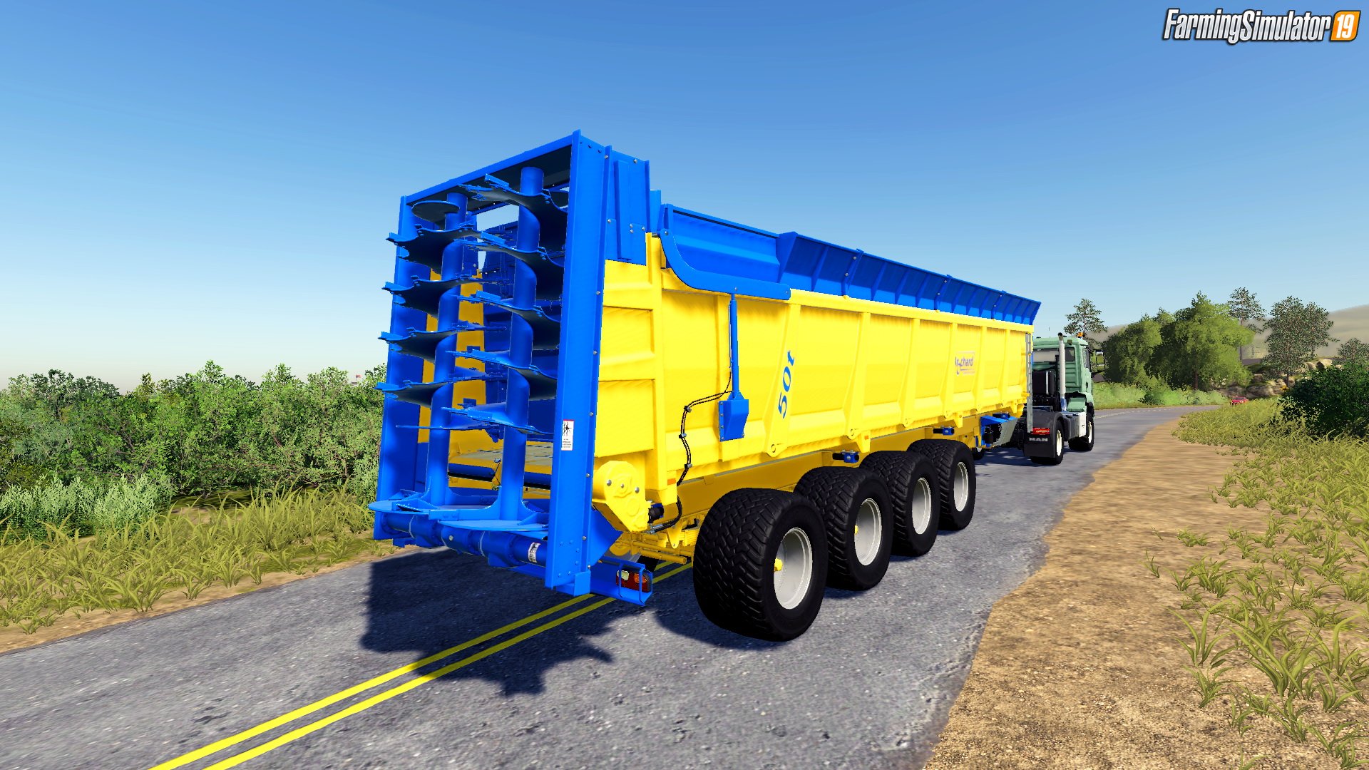 Trailer Brochard EV 2200 v1.0 by GIANTS Software for FS19