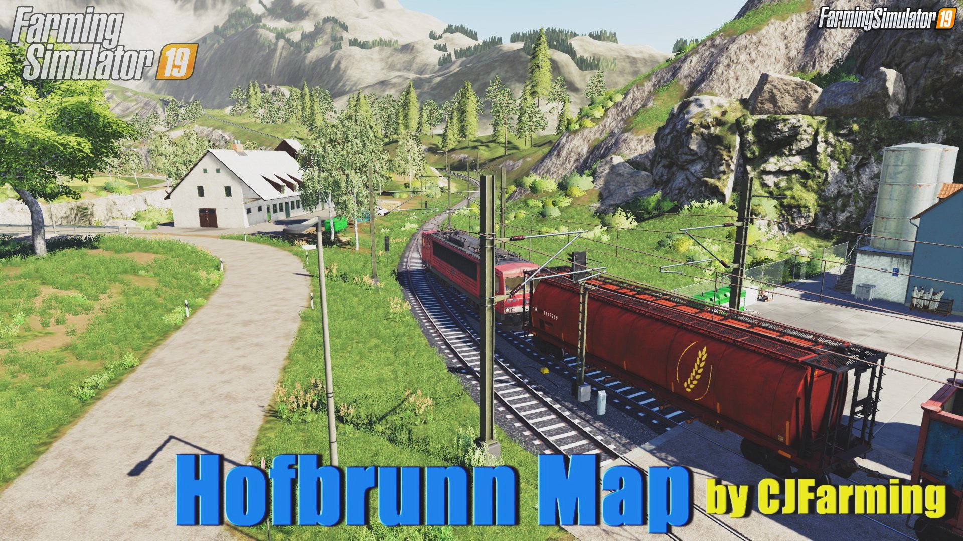 Hofbrunn Map by CJFarming - Farming Simulator 19