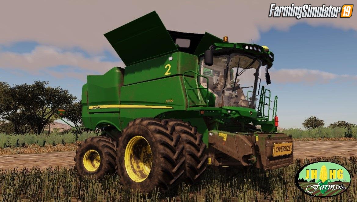 Combine JOHN DEERE S700 USA / AUSSIE v1.0 for FS19