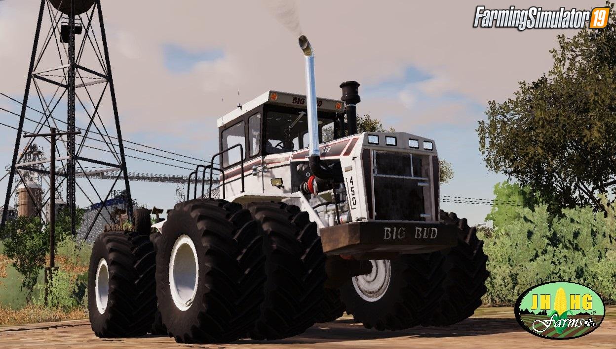 Tractor Big Bud 450 (more realistic) v2.0 for FS19