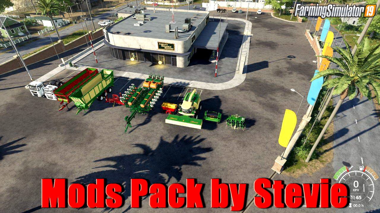 Mods Pack v2.0 by Stevie for FS19