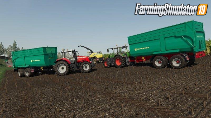 Trailer Grabmeier Muldenkipper v1.0 for FS19