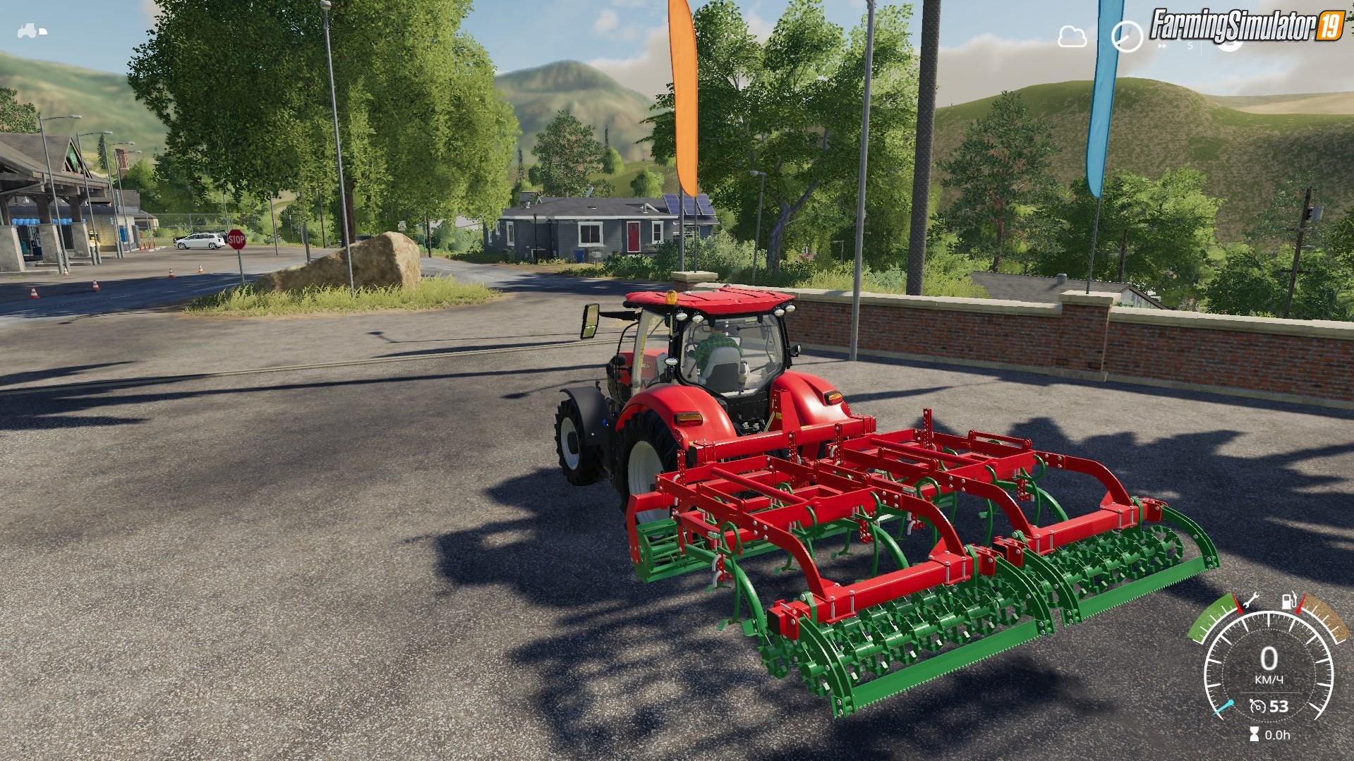 Cultivator Unia Max 4 v1.0 for FS19