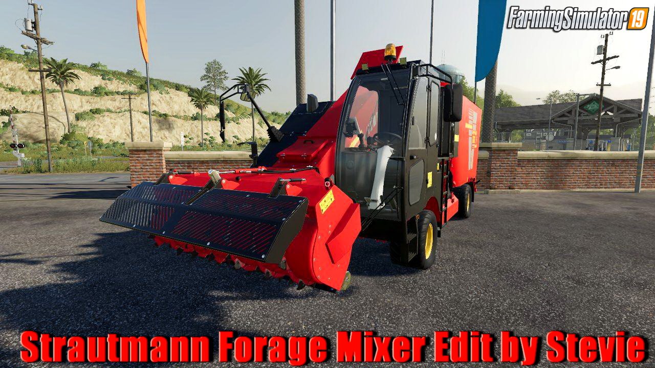 Strautmann Forage Mixer v1.0 Edit by Stevie for FS19