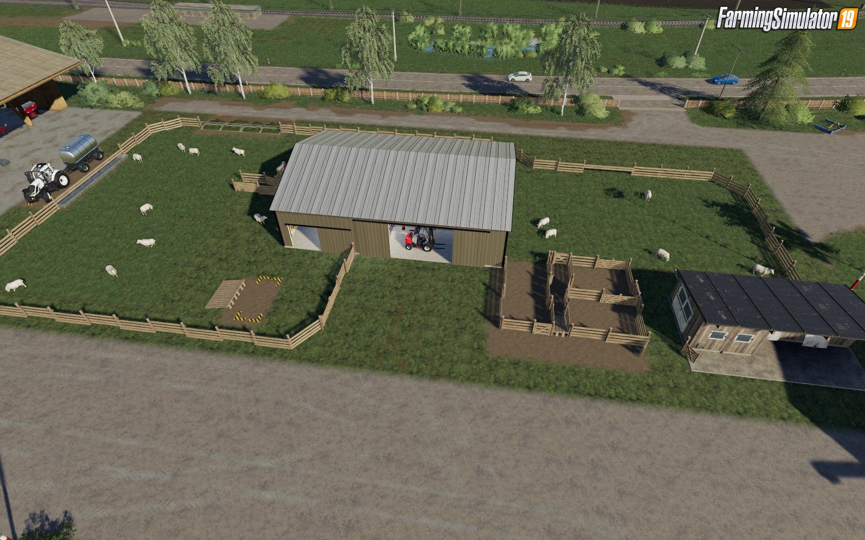 Sheepfold Placeable v1.0 for FS19