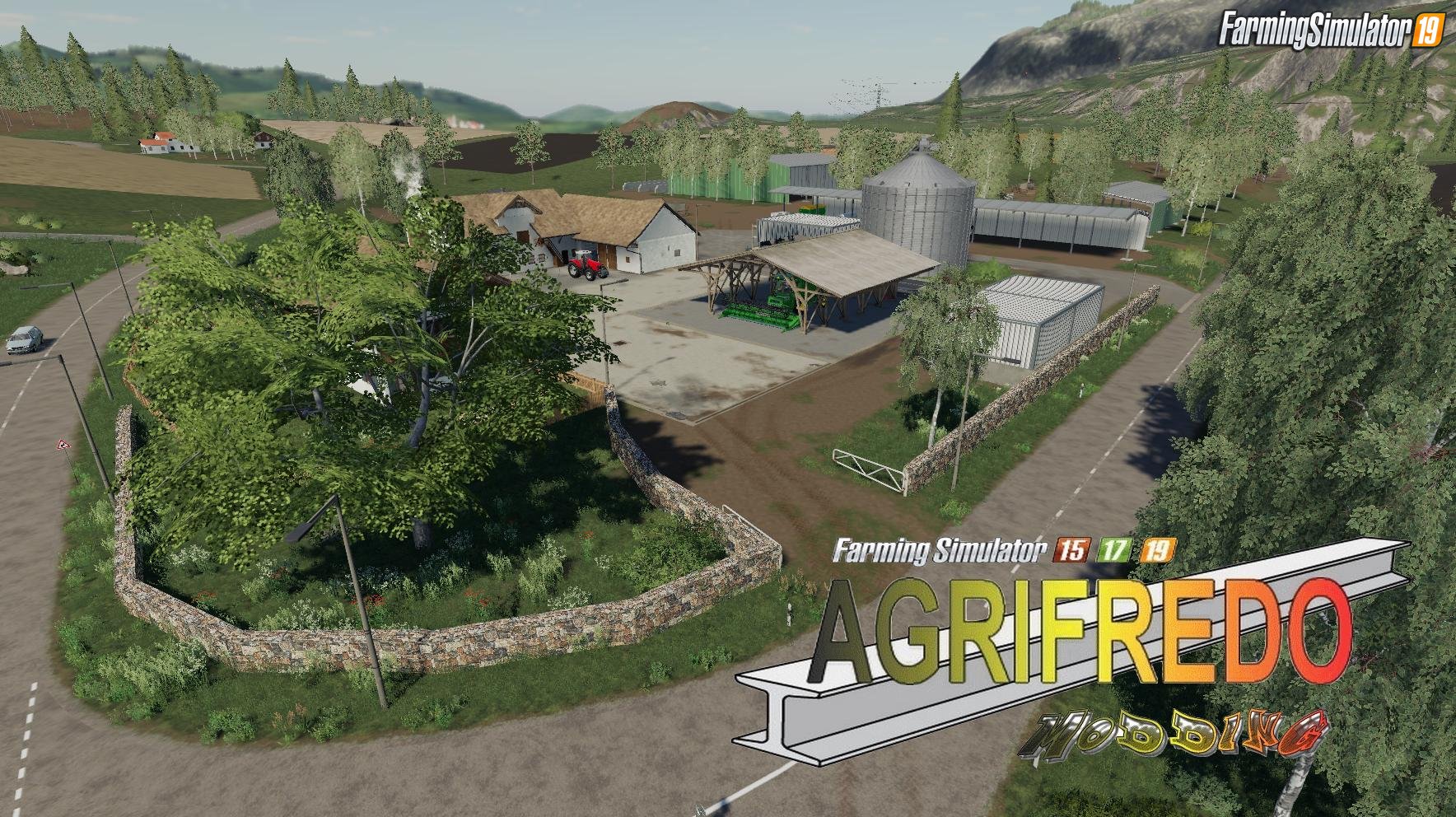 La Colonne de Bronze Map v1.0 by AGRIFREDO for FS19