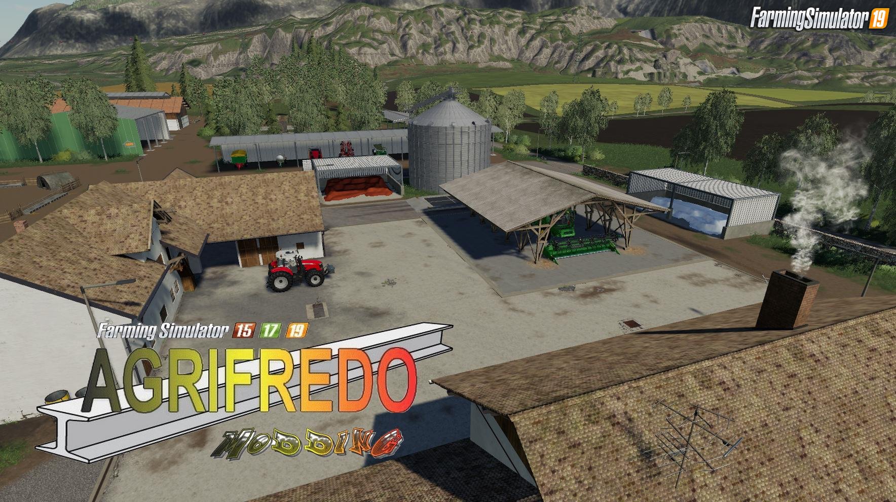 La Colonne de Bronze Map v1.0 by AGRIFREDO for FS19