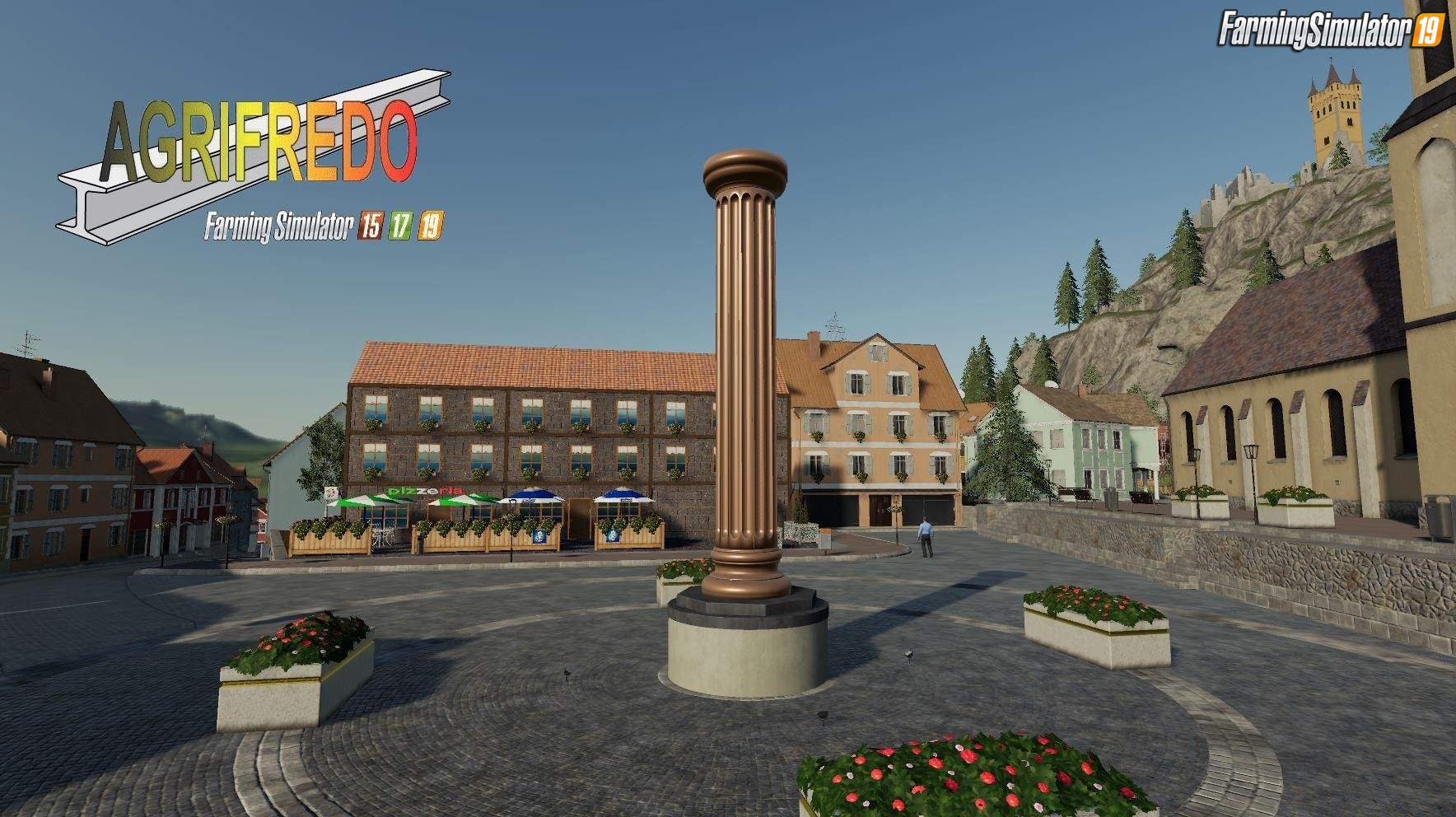 La Colonne de Bronze Map v1.0 by AGRIFREDO for FS19