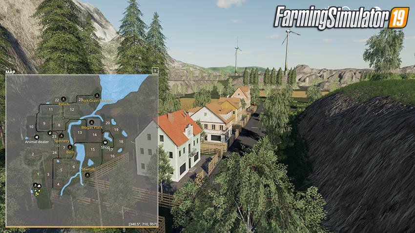 FARMING IN THE ROCKS MAP v1.0 for FS19