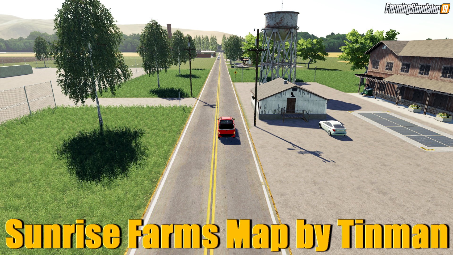 Sunrise Farms Map v2.0 by Tinman for FS19