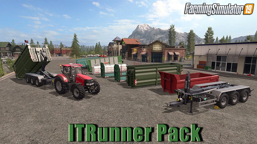 ITRunner Pack by GIANTS Software for FS19