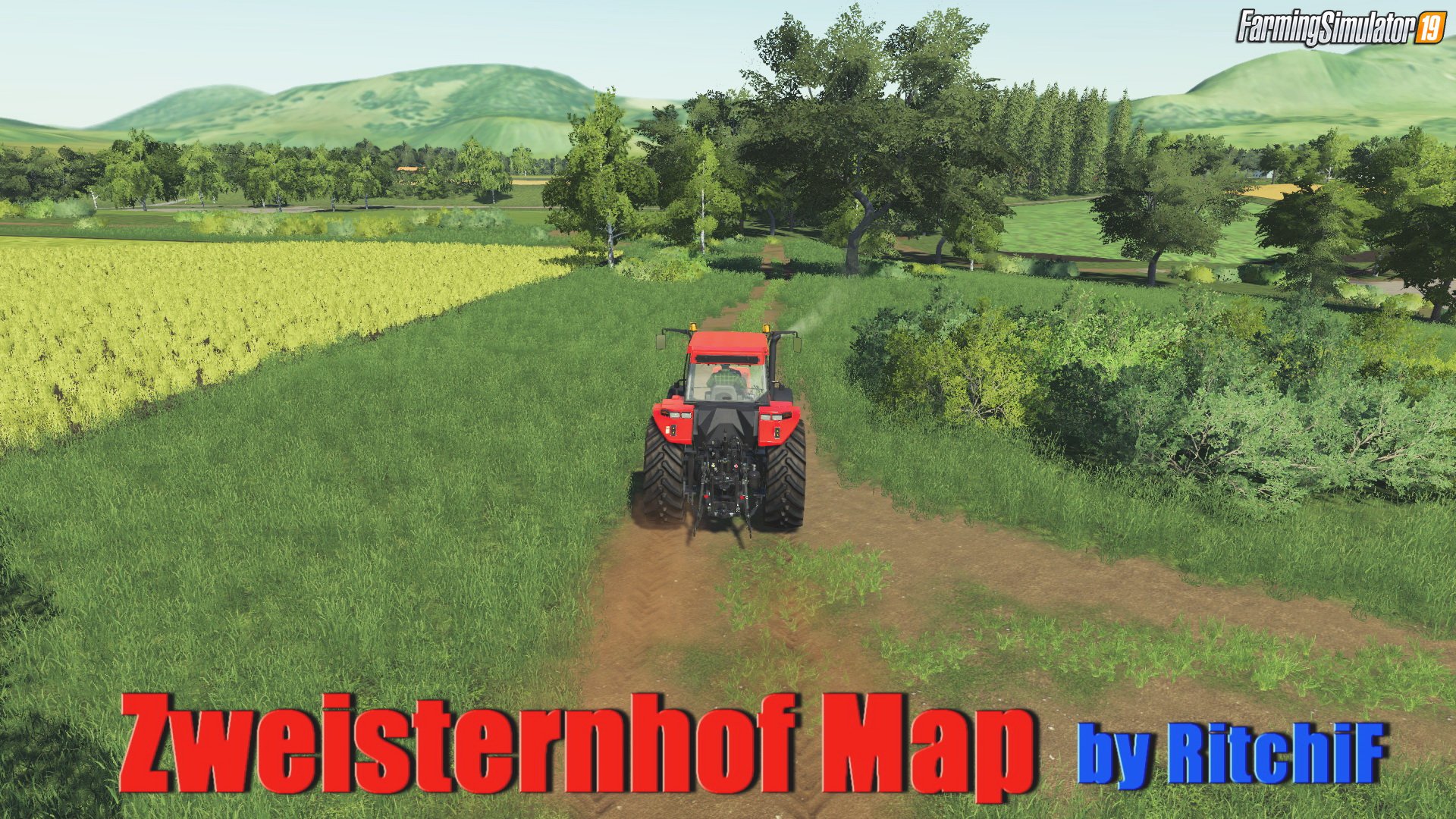 Zweisternhof Map by RitchiF for FS19