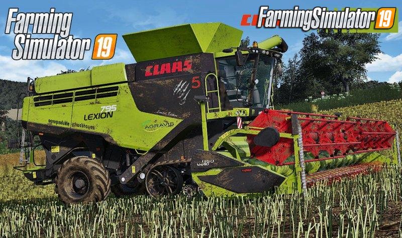 Claas Lexion 795 Monster Limited Edition v1.0 for FS19