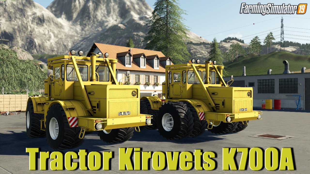 Tractor Kirovets K700A v1.0 for FS19