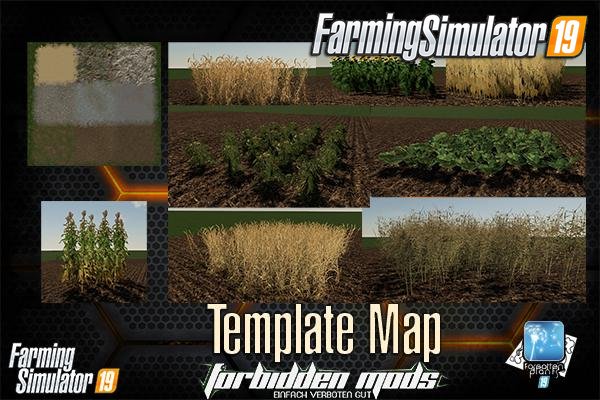 Template Map v1.0 by FBM Team for FS19
