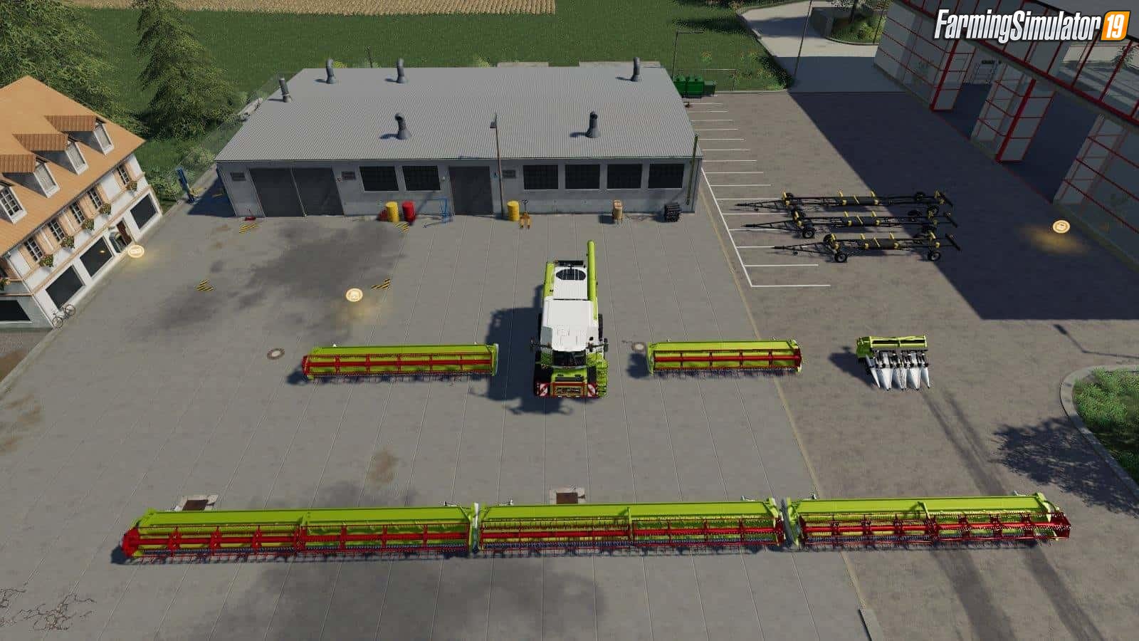 Combines Claas Lexion Pack v1.0 for FS19