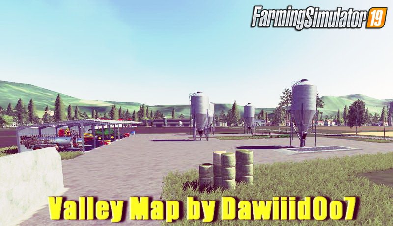 Valley Map by Dawiiid0o7 for FS19