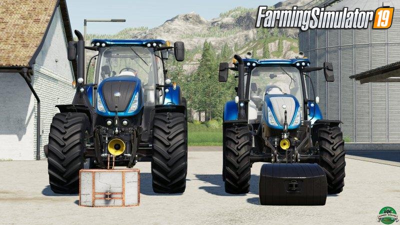 New Holland T6 Blue Power Edit by STv-Modding for FS19