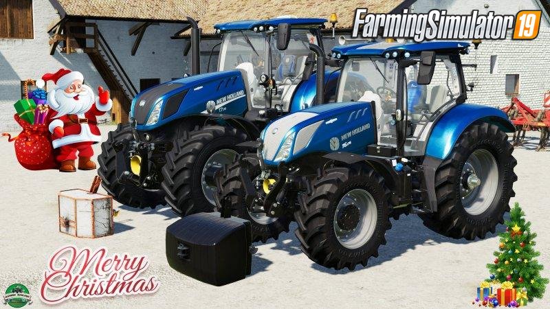 New Holland T6 Blue Power Edit by STv-Modding for FS19