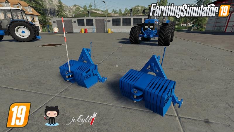 Front WSight for Ford Series v1.0 for FS19