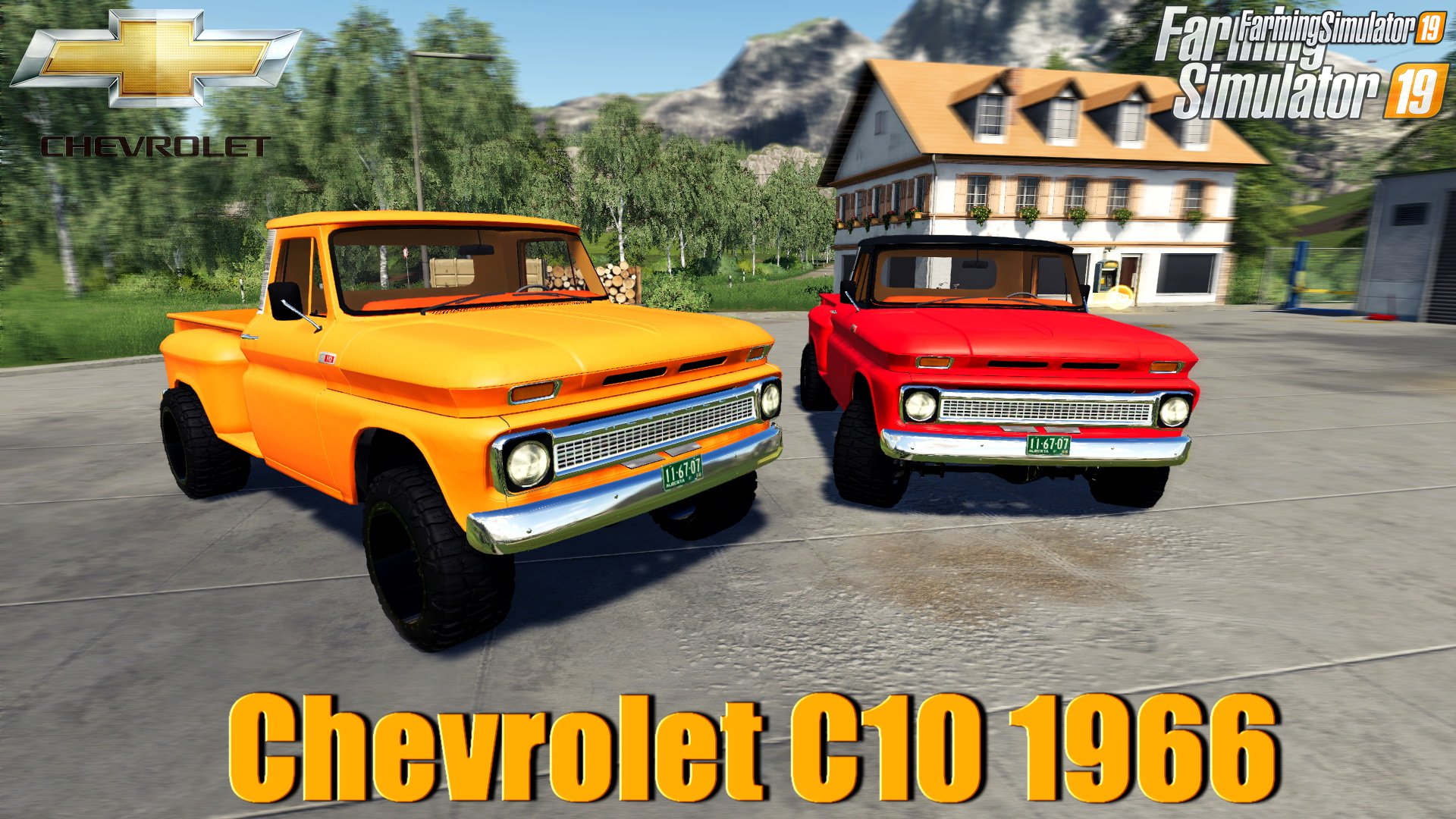 Chevrolet C10 1966 by Kentucky Derby for FS19