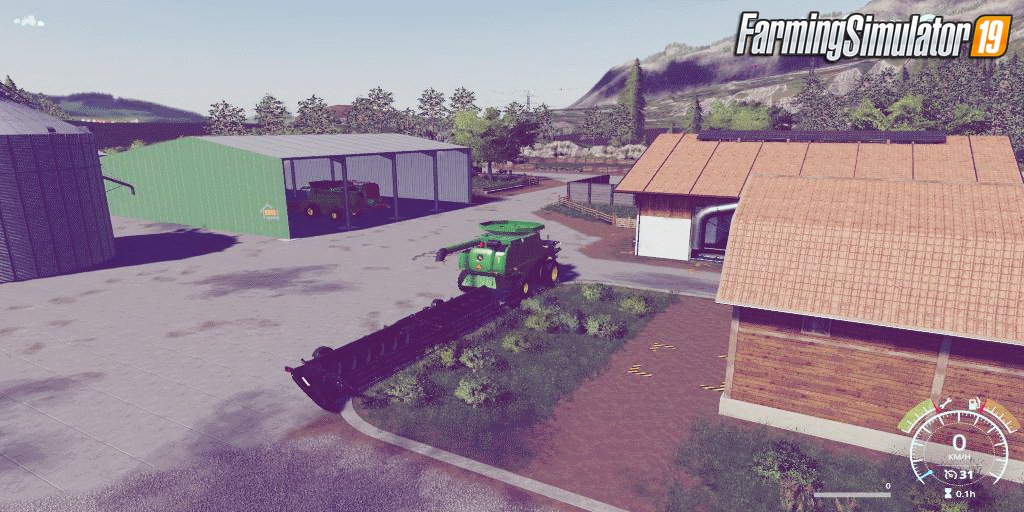 Landfields Map v1.0 by TheSnake for FS19