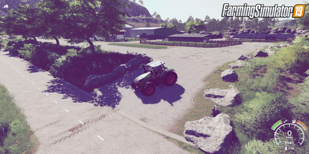 Landfields Map v1.0 by TheSnake for FS19