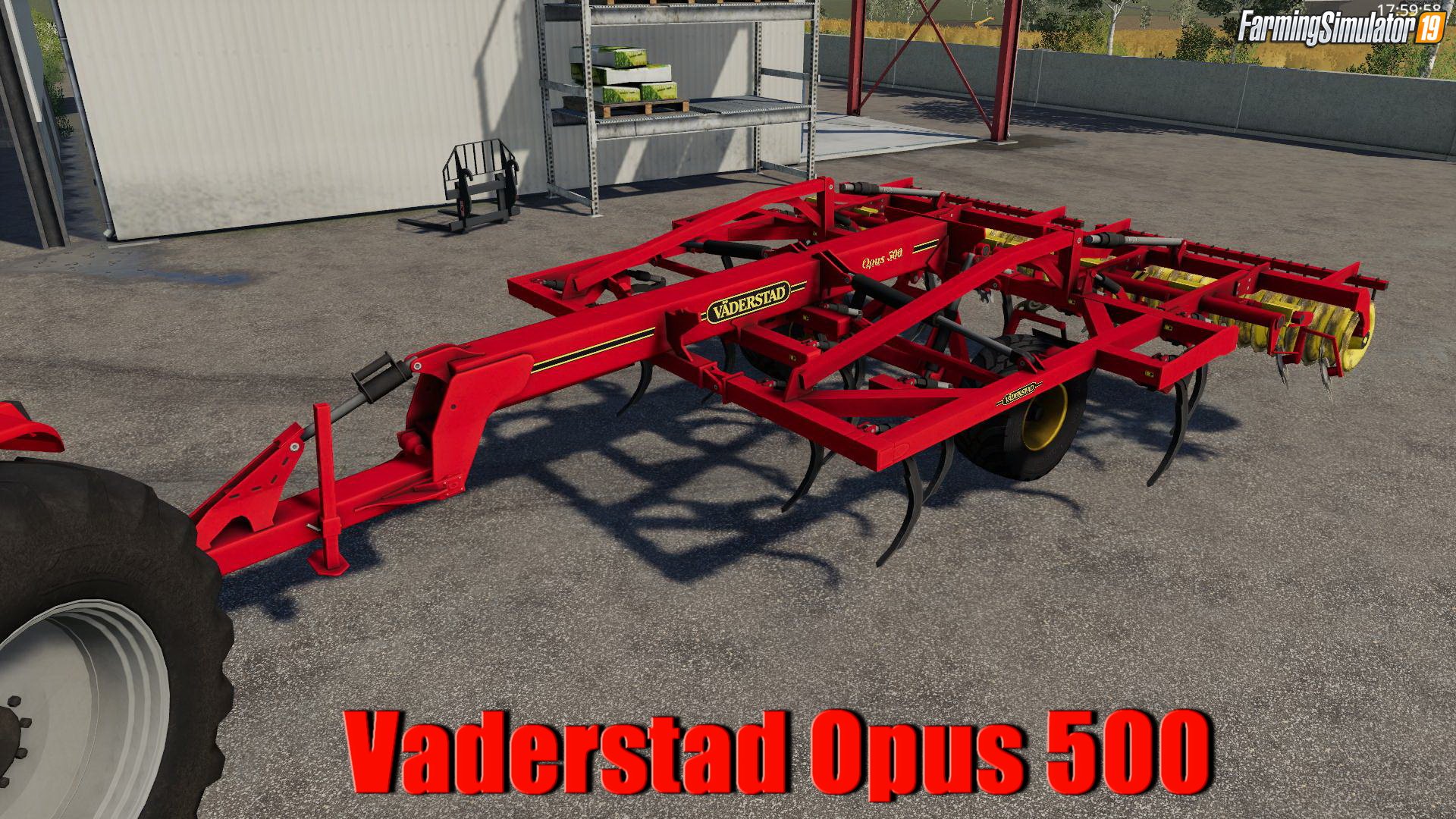 Vaderstad Opus 500 v1.0 by Xelma for FS19