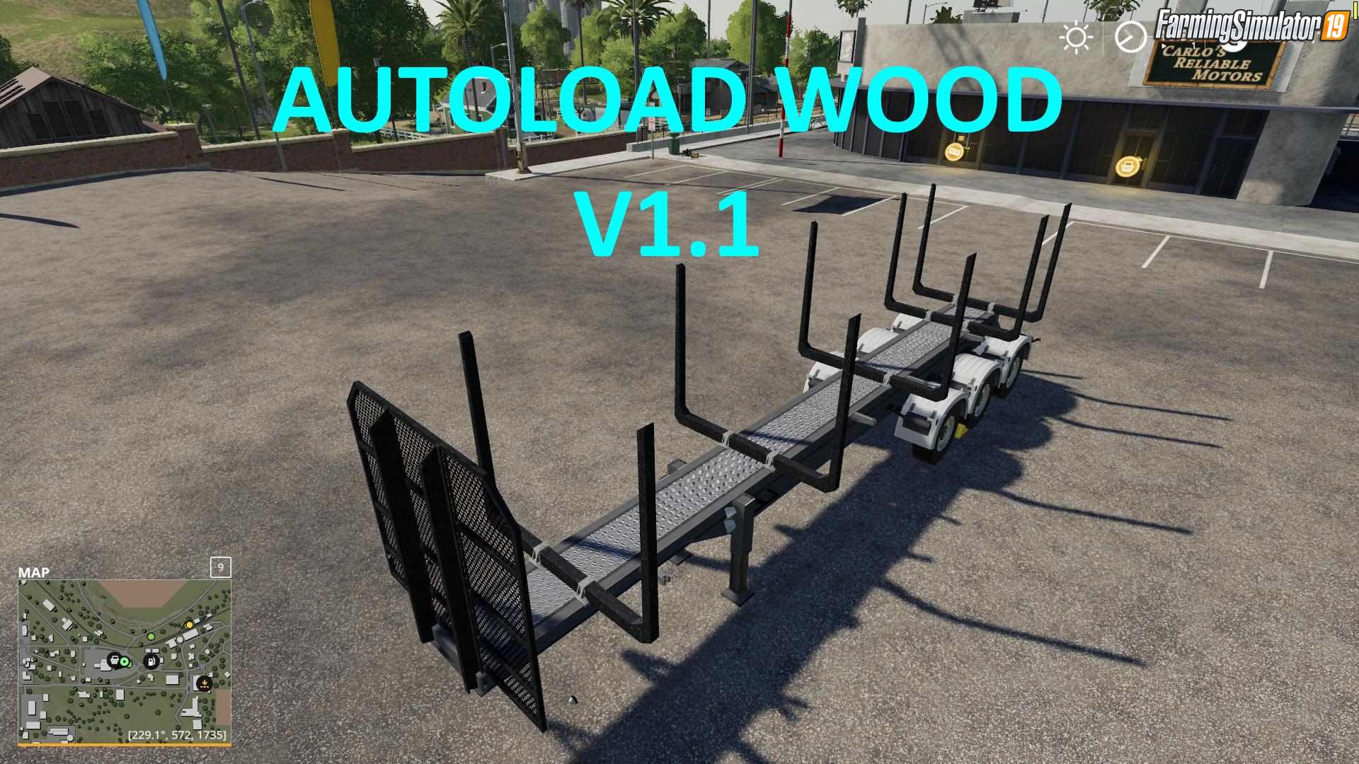 Timber Runner Wide With Autoload Wood for FS19