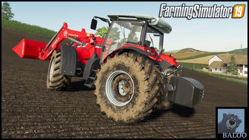 Tractor STARA ST MAX 180 + FRONT LOADER by Baloo for FS19