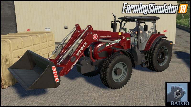 Tractor STARA ST MAX 180 + FRONT LOADER by Baloo for FS19