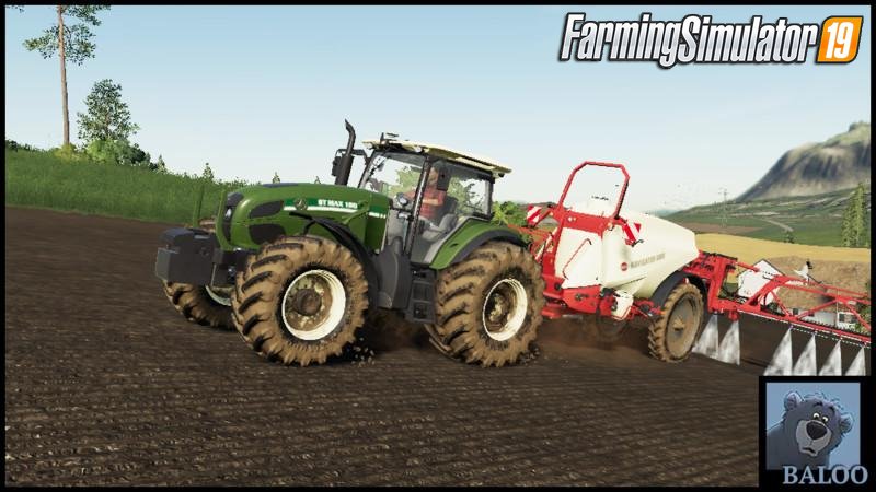 Tractor STARA ST MAX 180 + FRONT LOADER by Baloo for FS19