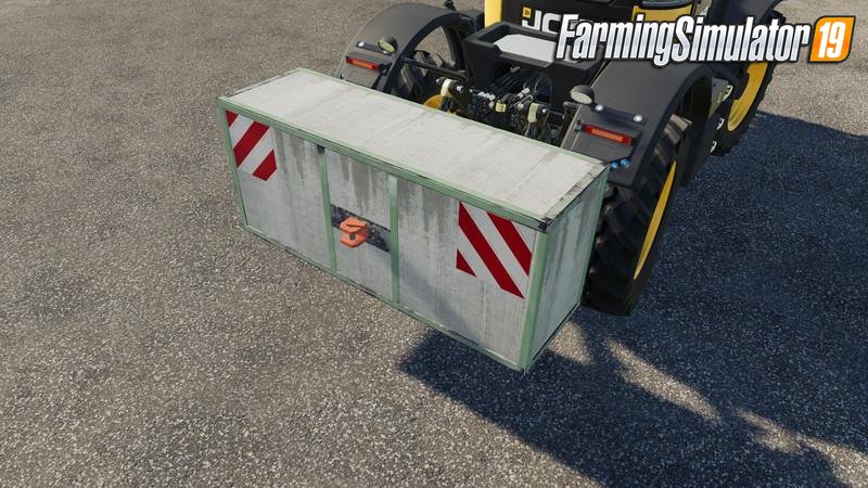 Silo weight 3000kg v1.0 for FS19