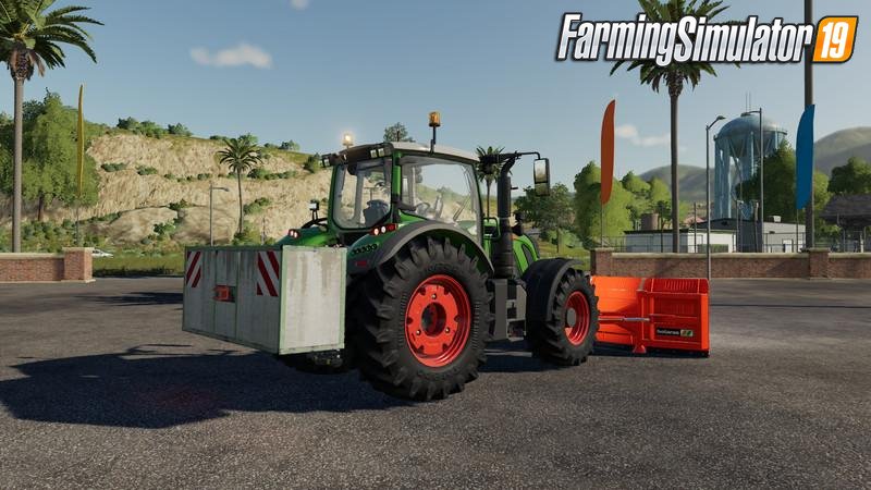 Silo weight 3000kg v1.0 for FS19