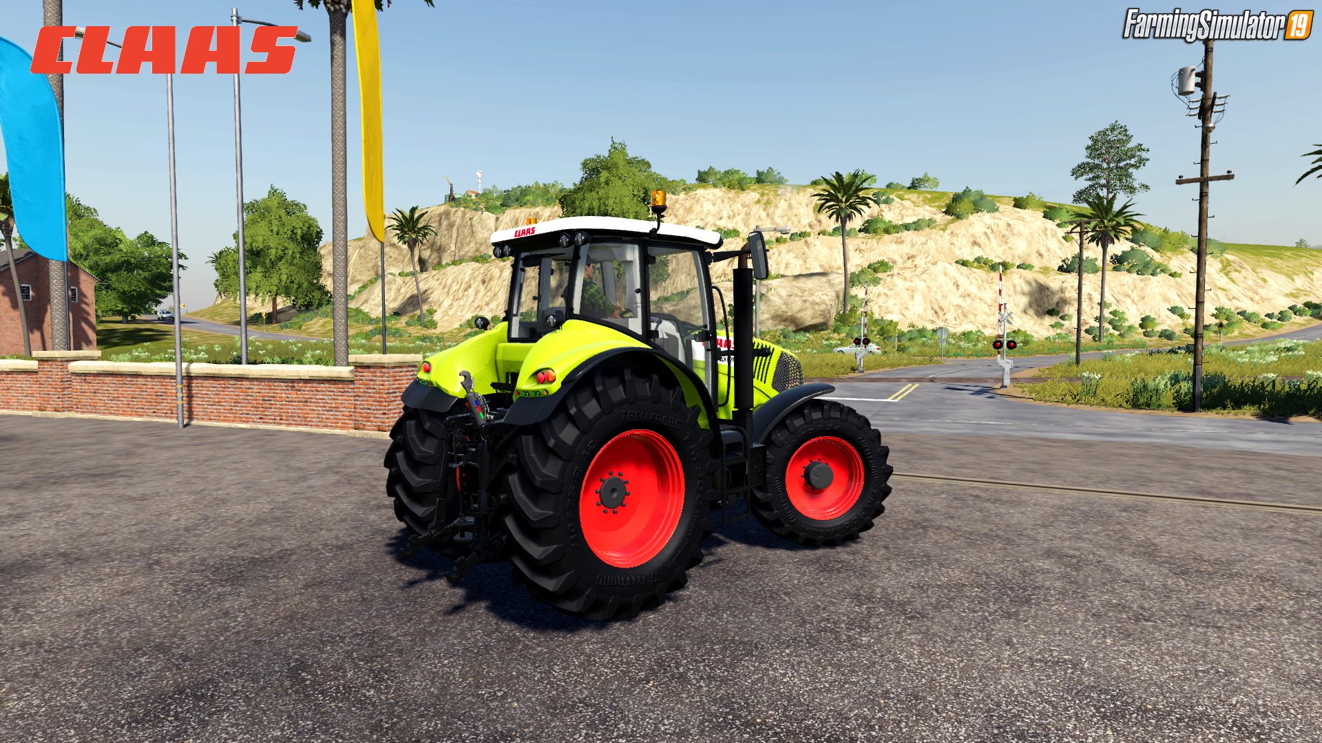 Tractor Claas Axion 850 v1.0 (Beta Version) for FS19