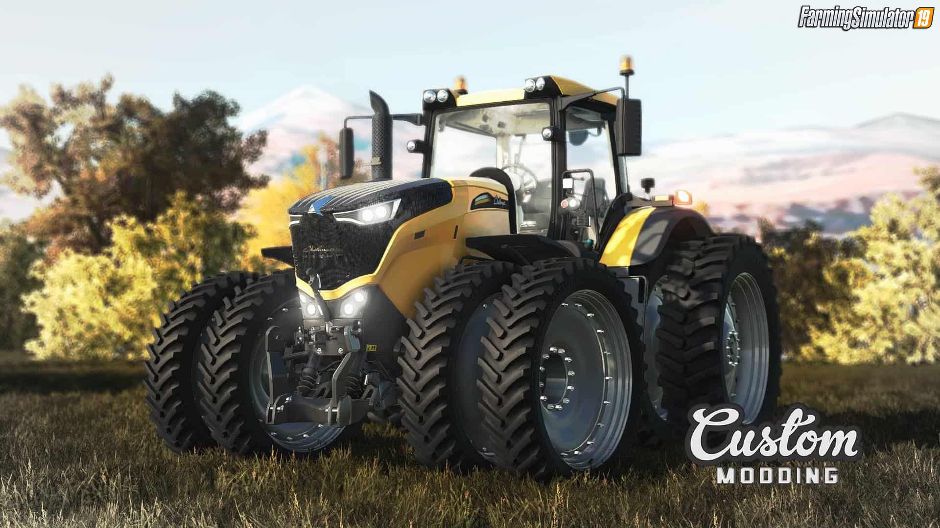 Challenger 1000 Vario v1.0 Edit by Custom Modding for FS19