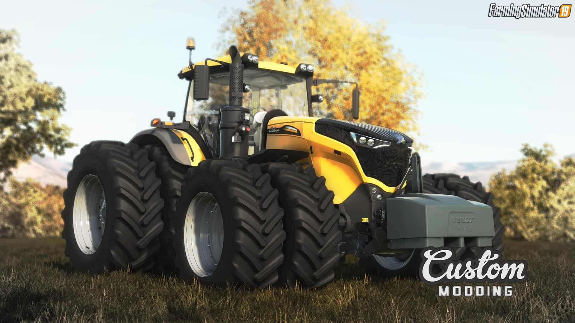 Challenger 1000 Vario v1.0 Edit by Custom Modding for FS19