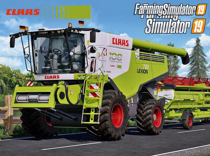 Combine Claas Lexion 700 Series Full Pack v3.0 for FS19
