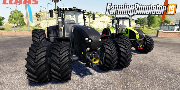 Tractor CLAAS Axion 900 Series by Smety for FS19