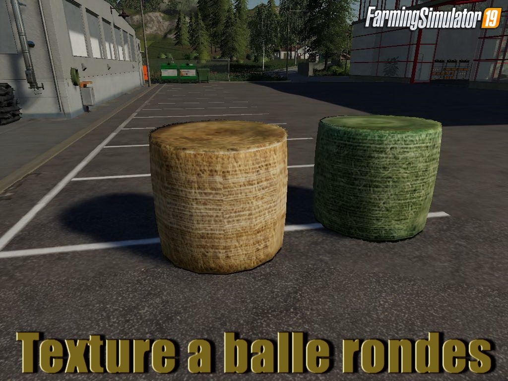 Texture a balle rondes v1.0 for FS19