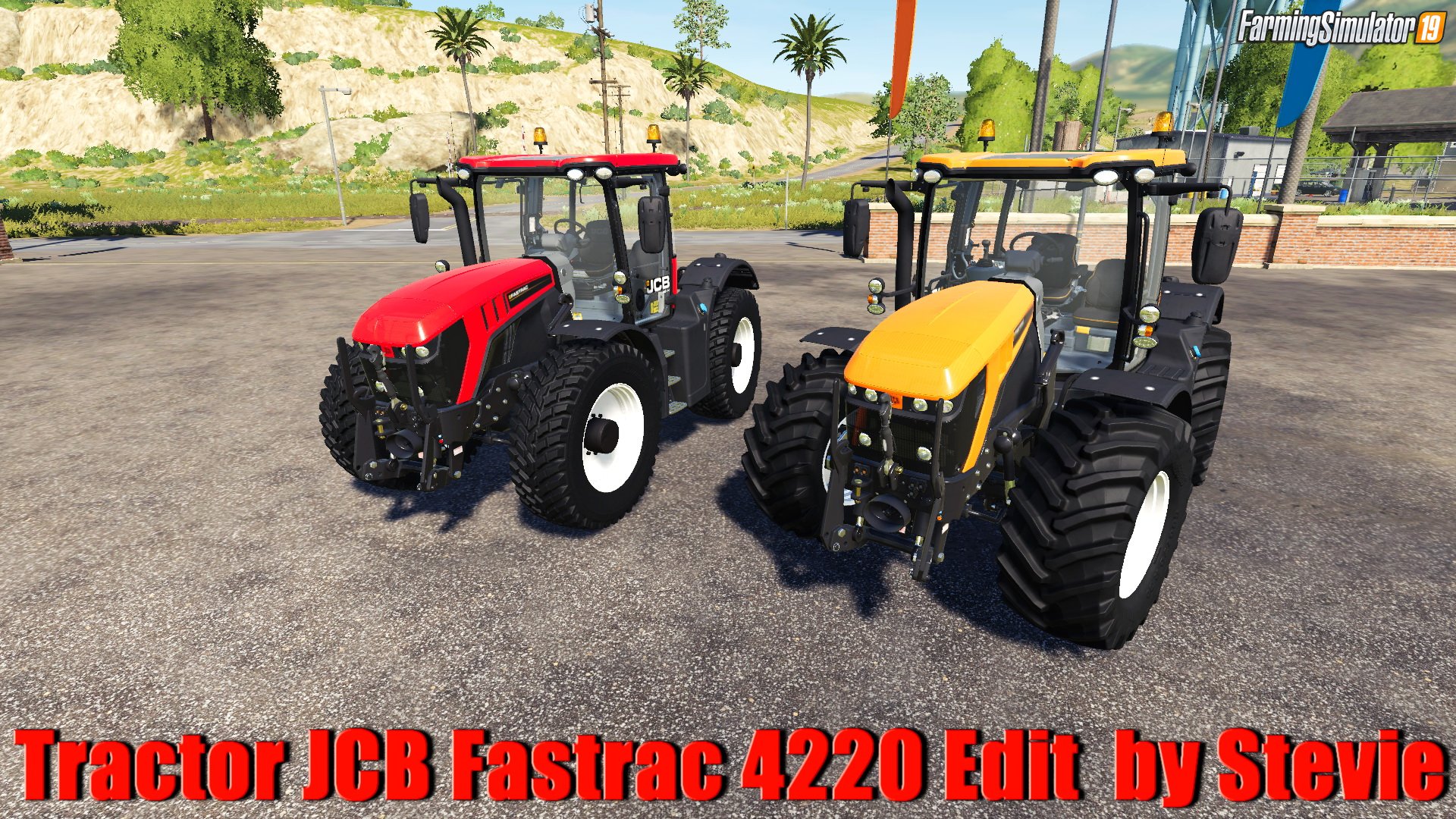 Tractor JCB Fastrac 4220 Edit v1.0 by Stevie for FS19