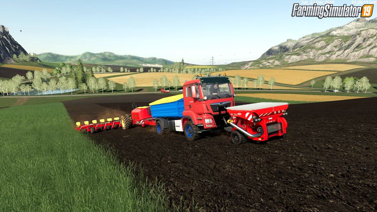 MAN TGS 18.500 4x4 Modul Pack v1.0 by GIANTS Software for FS19