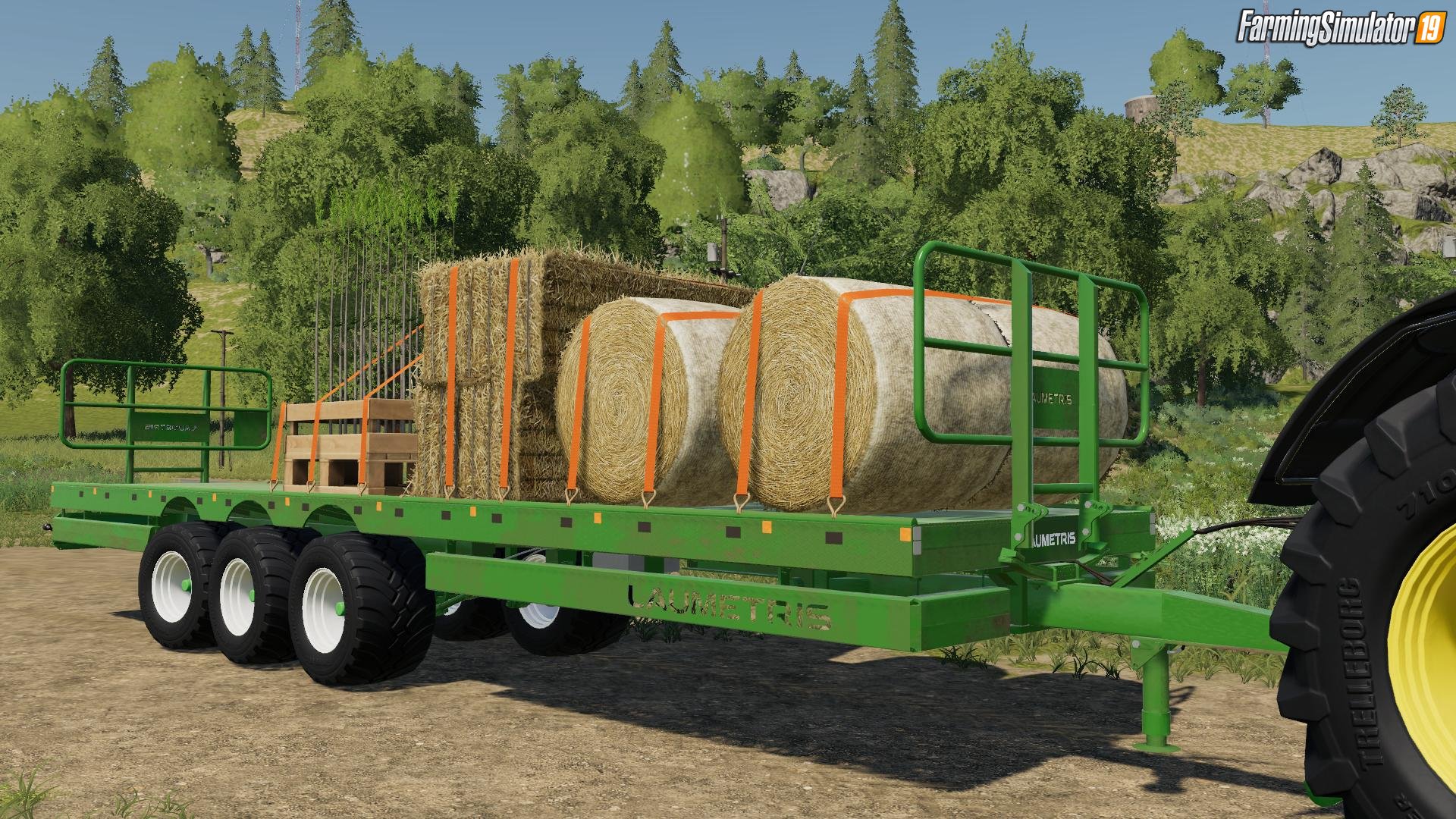 Trailer LAUMETRIS PTL-20R v1.0 for FS19