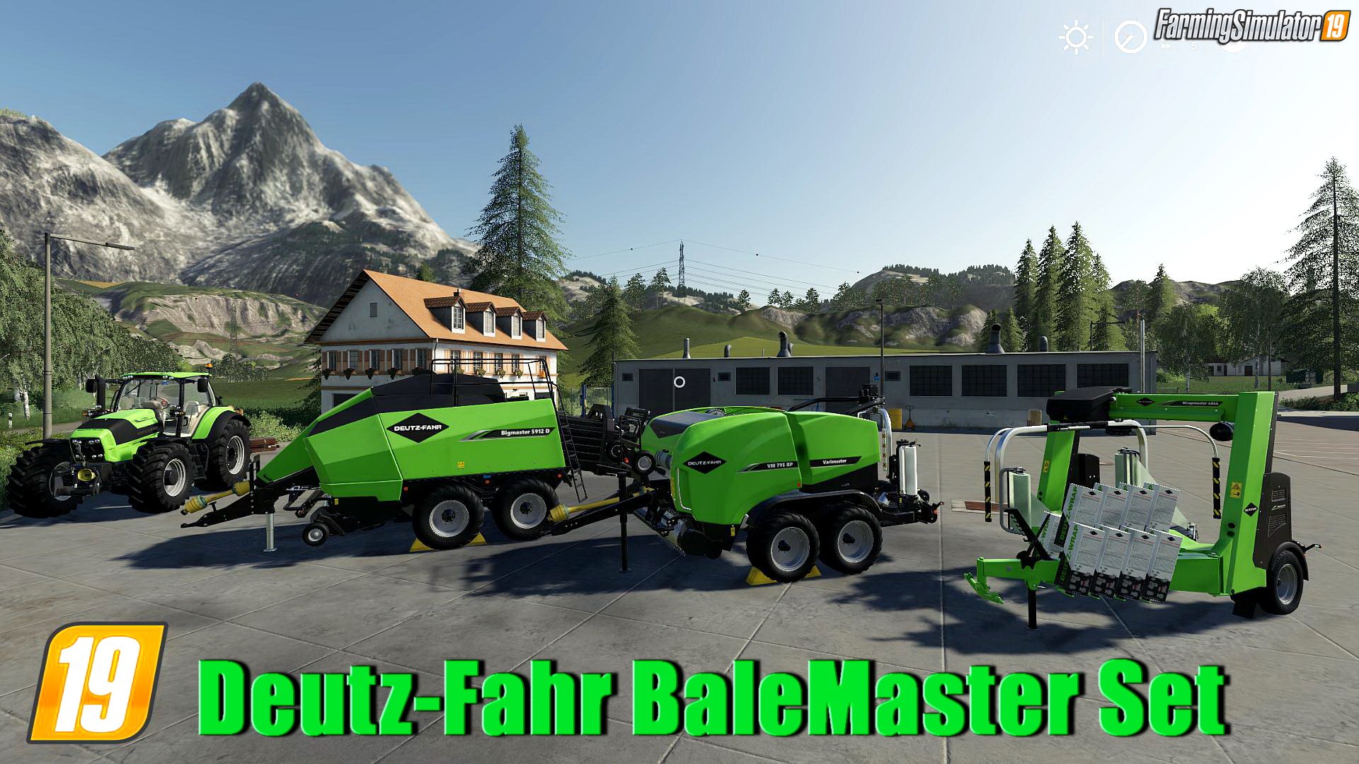 Deutz-Fahr BaleMaster Set v1.0 for FS19